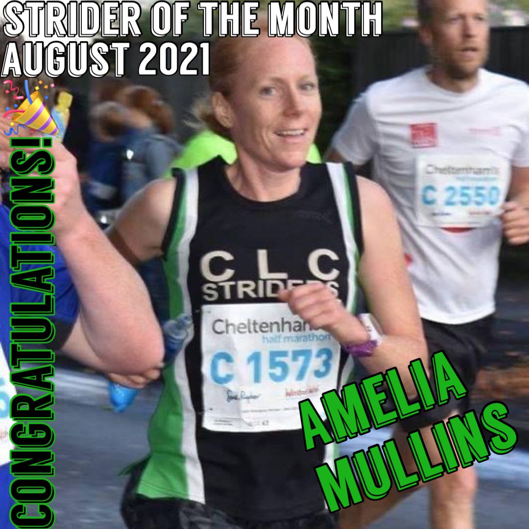 Strider of the month Amelia Mullins