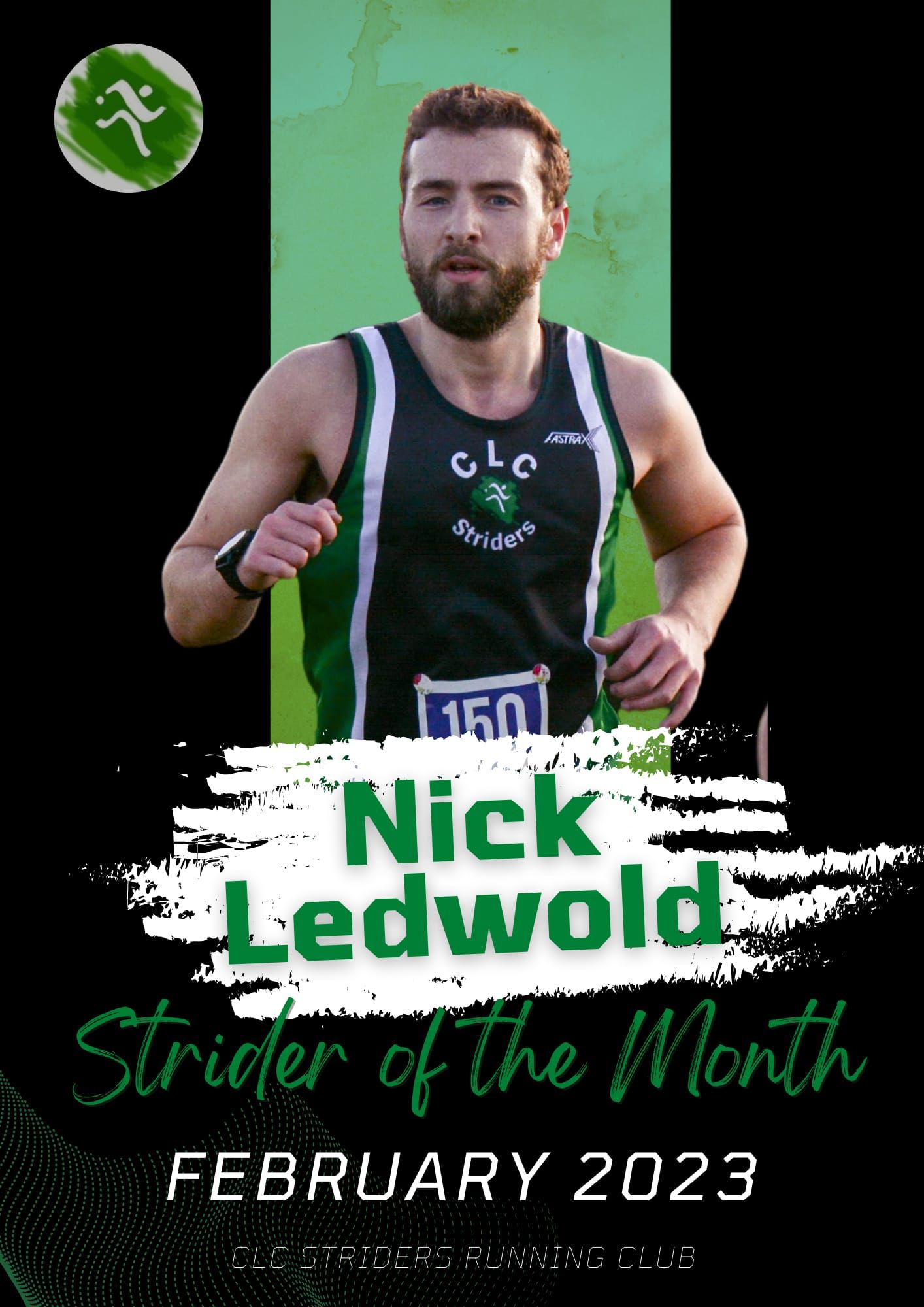 Strider of the month Nick Ledwold
